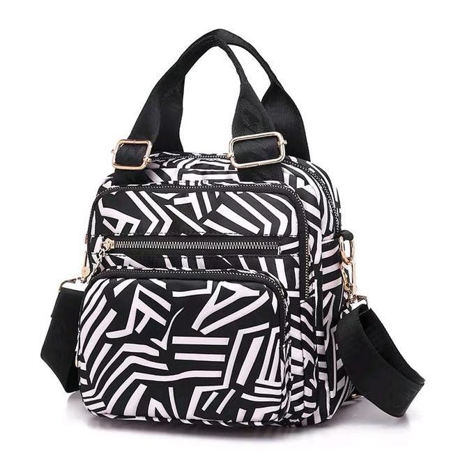 Sale Tas Chibao Ory Import Multifungsi Motif Gajah Dan Bunga