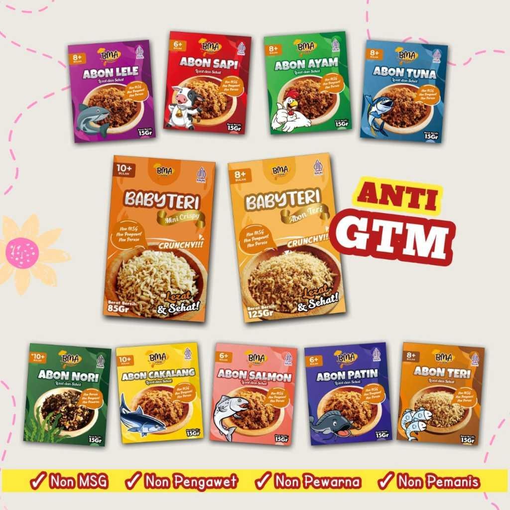 

Lm Abon Mpasi Bb Booster Bayi Non Msg Abon Bayi Anak 6+ 8+ Ayam Sapi Tuna Lele Teri Babyteri Anti Gtm