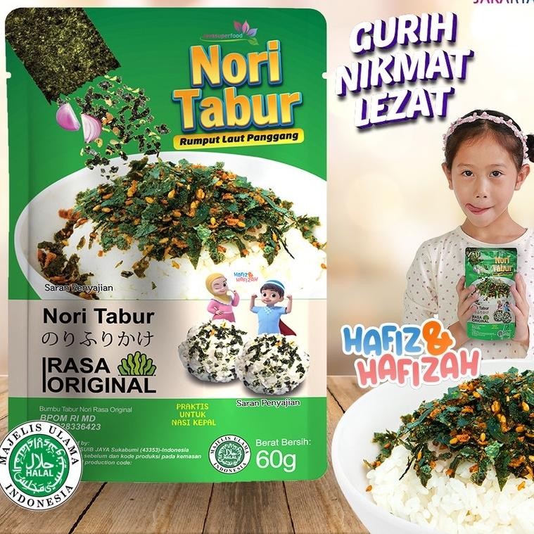

Lm Java Nori Tabur Original 60 Gram Pouch Halal Mui