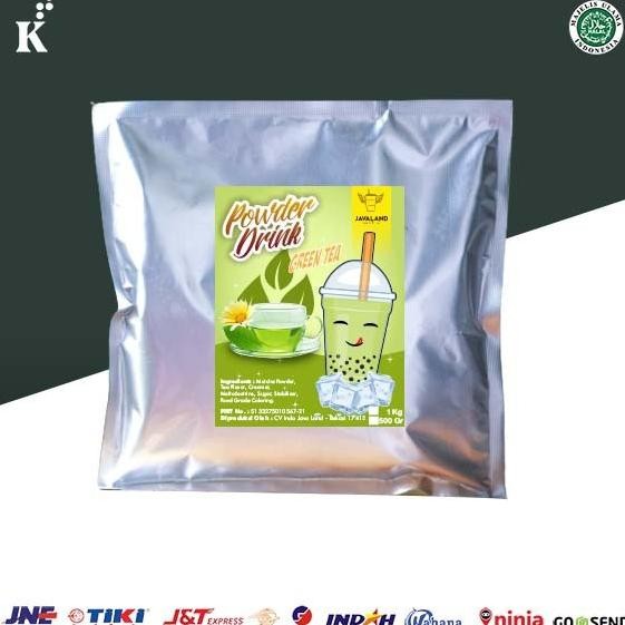 

Grosir Javaland Bubuk Minuman Rasa Green Tea / Matcha 500 Gram - Regular Plain | Bubble Powder Drink Boba