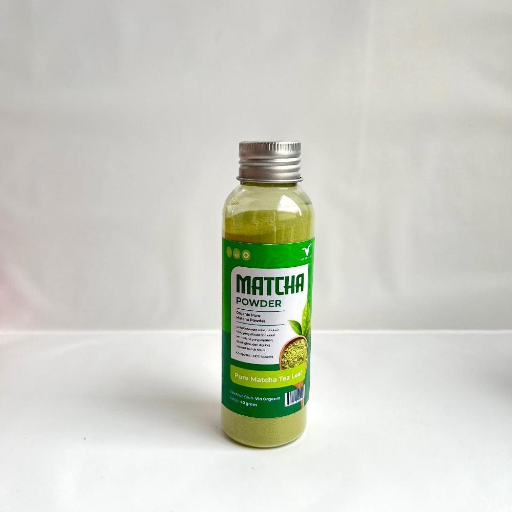 

Promo Vin Organic Matcha Green Tea Powder Premium 70Gr & 200Gr
