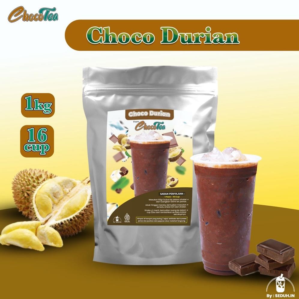 

Murah Bubuk Minuman Chocolate Durian 1Kg / Serbuk Seduh Aneka Rasa / Ice Shake Es Kekinian / Powder Choco Duren Chocolate Cokelat Coklat Taro Matcha Cookies Cream Viral Banyak Pilihan Varian Kemasan 1 Kg 1000Gram 1000 Gram Enak Nikmat Creamy Lezat