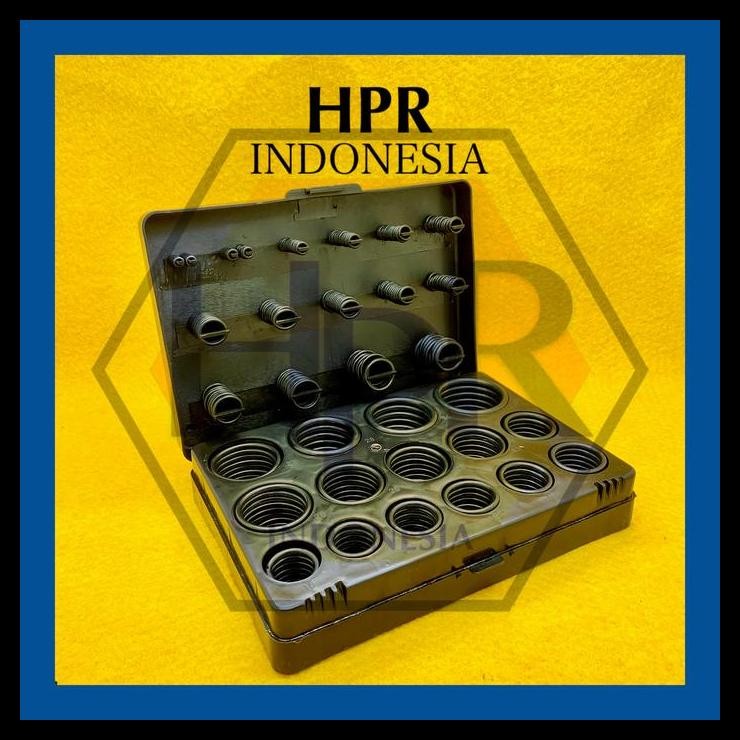 TERBARU NBR-90 RUBBER ORING O-RING BOX SET INCH AS568 - KARET SEAL ANTI BOCOR - MOTOR - MOBIL - PCP 