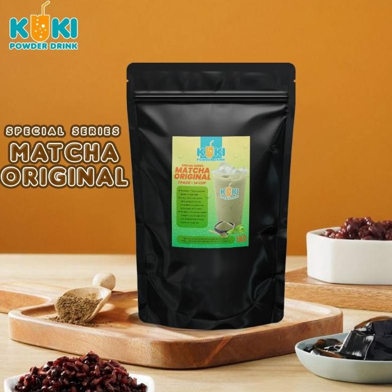 

Promo Matcha Original 1000Gr Bubuk Minuman Premium