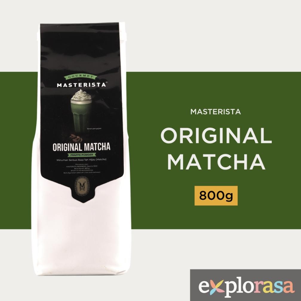 

Sale Bubuk Minuman Masterista - Original Matcha 800Gr