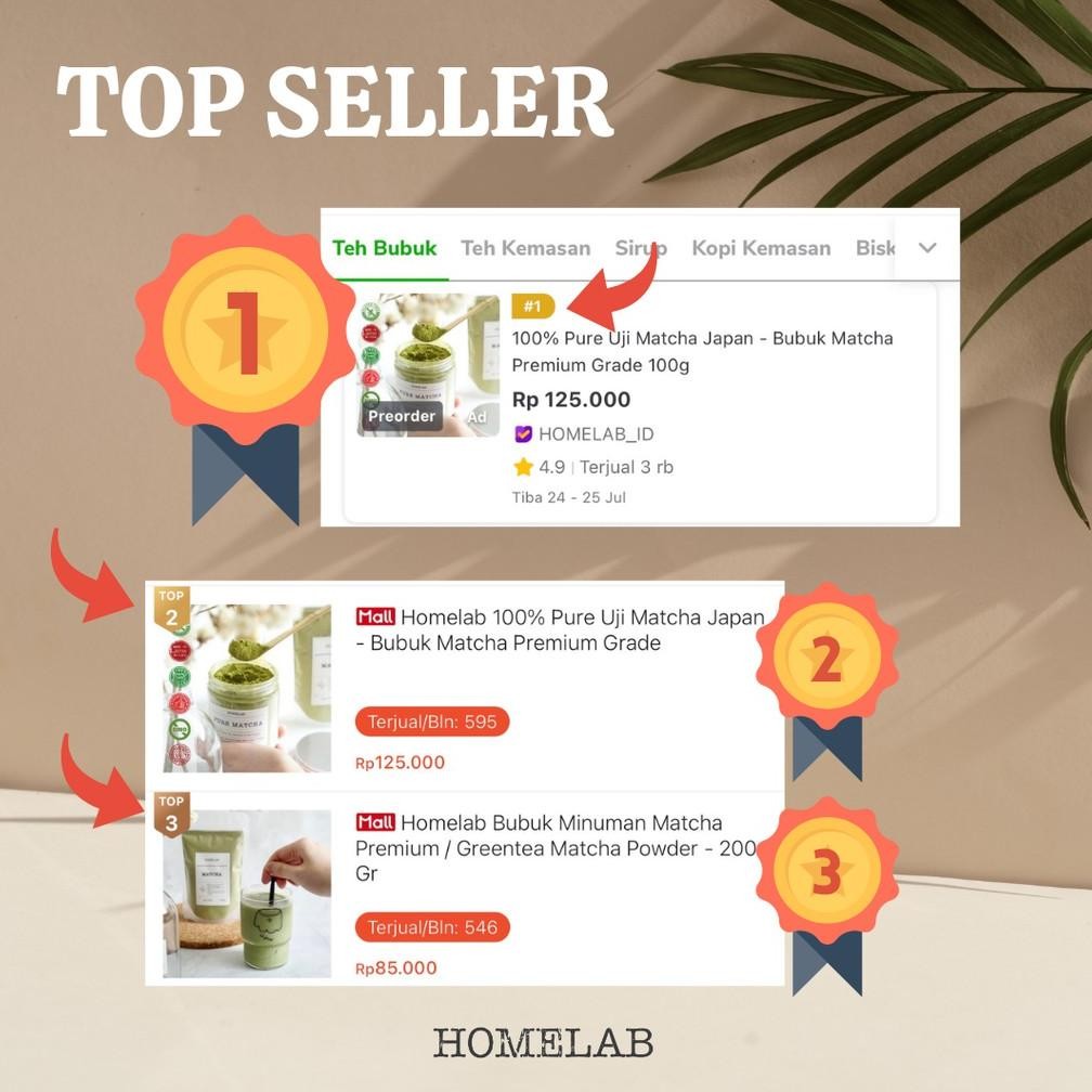 

Sale Homelab Bubuk / Powder Matcha & Hojicha Premium
