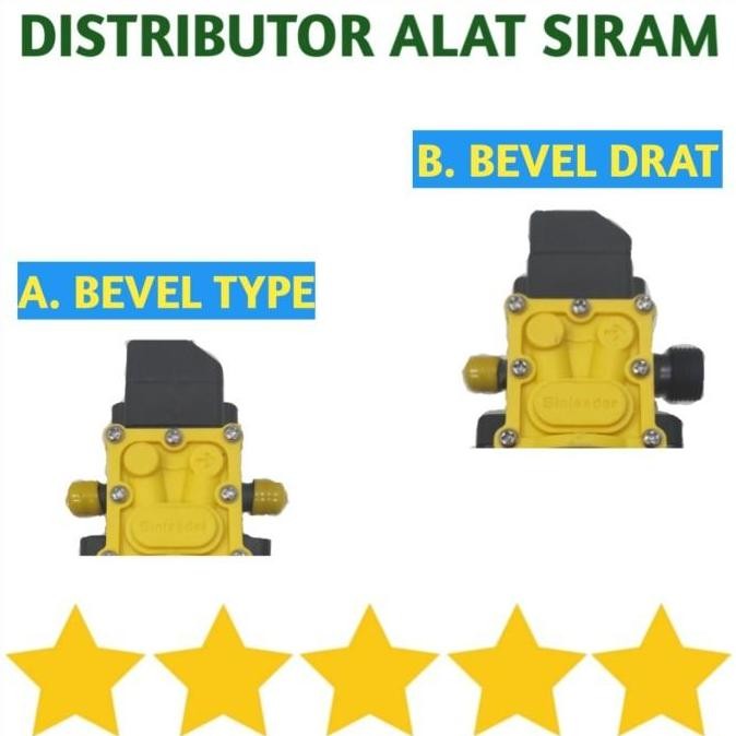 Promo / Terlaris POMPA DC 12V DINAMO SINLEADER ALAT SIRAM CUCI MOTOR STEAM MIST NOZZLE DINAMO SPRAYE