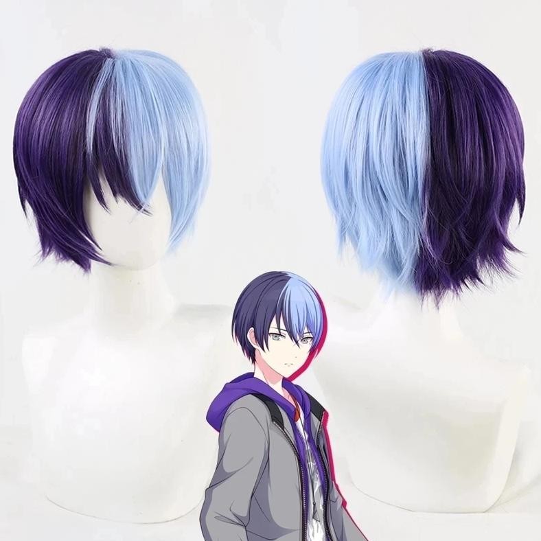 Anime Aoyagi Toya Cosplay Wig Project SEKAI COLORFUL STAGE Heat Resistant Hair Synthetic Wigs