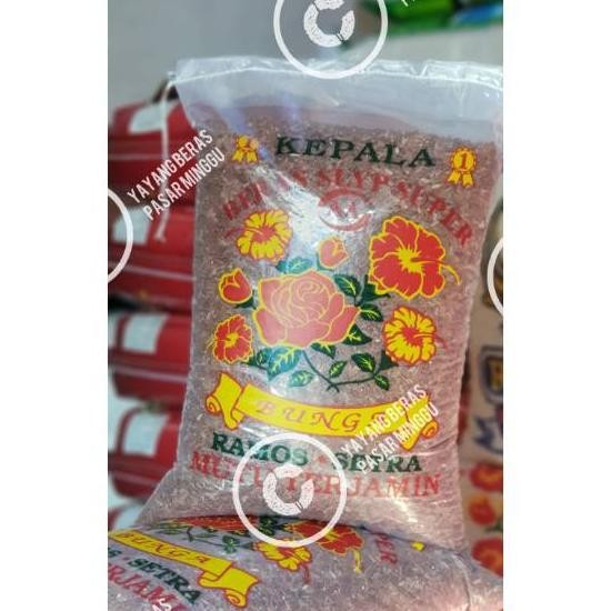 

Beras Merah Sosoh Cap Bunga 5Kg 5 Kg 10 Kg 20Kg