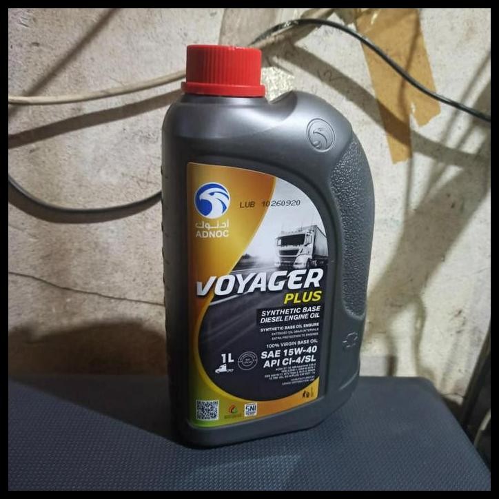 DISKON OLI ADNOC OIL ADNOC SAE 15W/40 1-LITER DIESEL DAN BENSIN