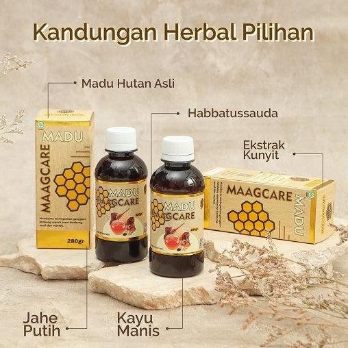 

TERMURAH MAAGCARE MADU HERBAL ASAM LAMBUNG, CEMAS, MUAL, GERD - BPOM & ALAMI