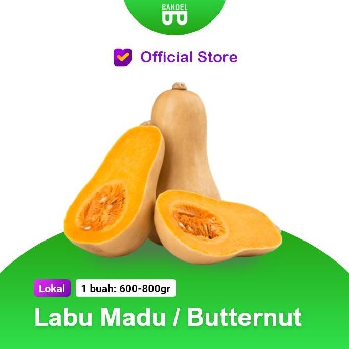 

TERMURAH BUTTERNUT PUMPKIN LABU MADU KUNING FRESH MANIS SIAP MASAK