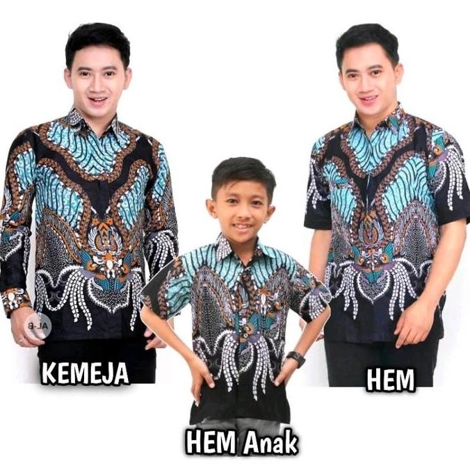 

TERMURAH BAJU KEMEJA BATIK COUPLE AYAH ANAK LAKI-LAKI MOTIF MADU KATUN USIA 2-12 TAHUN