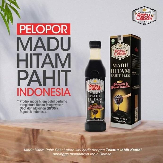 

TERMURAH MADU HITAM PAHIT RATU LEBAH + PROPOLIS TRIGONA & SAMBILOTO | DIABETES & KOLESTEROL
