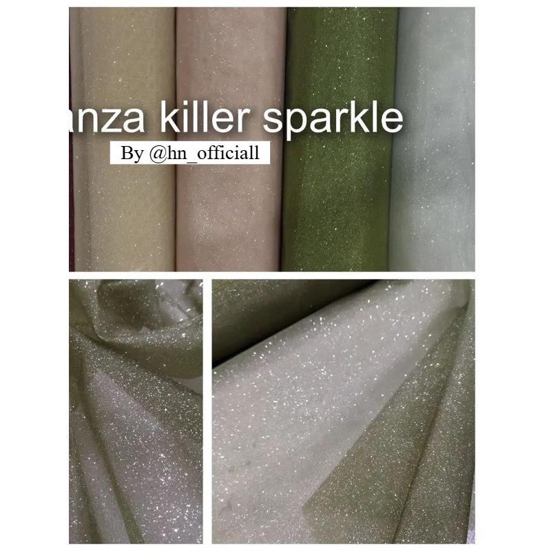 Organza Killer Sparkle/crinoline Glitter