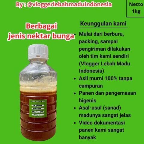 

TERMURAH MADU HUTAN JAWA BARAT 1KG MADU MURNI NEKTAR BUNGA ORGANIK ASLI