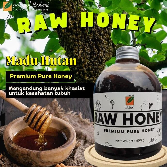 

TERMURAH MADU HUTAN MURNI RAW HONEY 650GR MADU PREMIUM ALAMI TANPA CAMPURAN