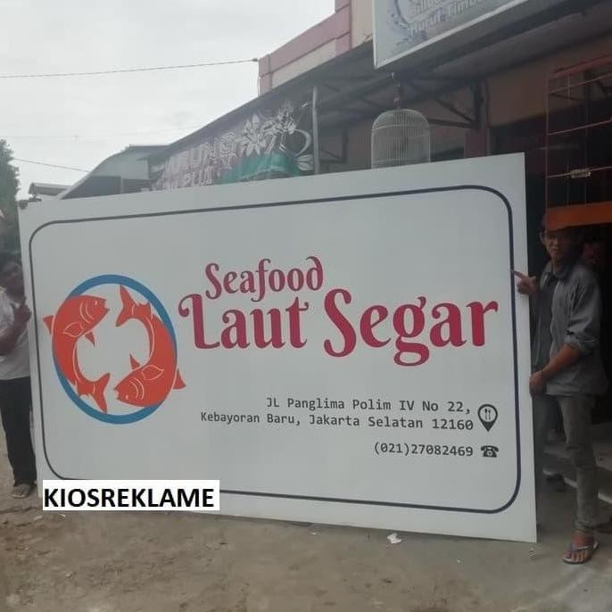 

Billboard, Papan Nama Uk.2Mx3M New Stok