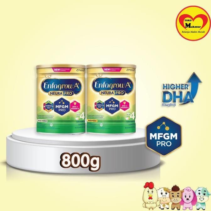 

TERMURAH ENFAGROW A+ TAHAP 4 VANILA / MADU 800GR - SUSU BUBUK ANAK USIA 3-6 TAHUN