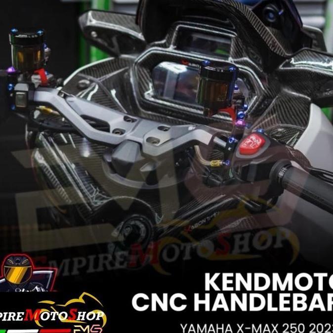 KENDMOTO STANG HANDLE BAR HANDLEBAR NEW XMAX XMAX250 CONNECTED 2023 YAMAHA