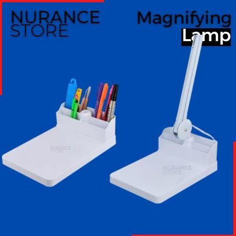 

Magnifying Lamp / Kaca Pembesar Llight 9008 Led-127-Ts1-B (5 Diopter) New Stok