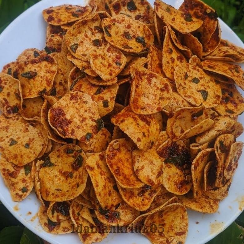 

Basreng Daging Sapi Daun Jeruk 1Kg/Basreng/Daunjerik/Gurih/Mantap