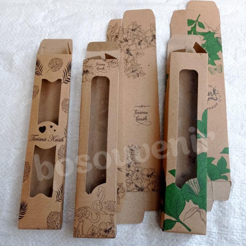Isi 50 Box Sendok Rustic - Kotak Untuk Kemasan Souvenir Sendok