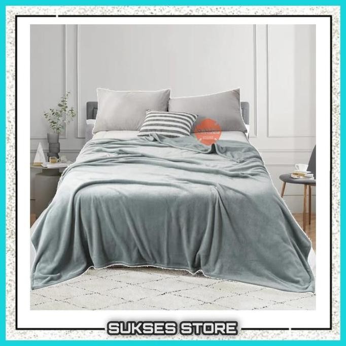 Selimut Bulu / Selimut Polos / Selimut Bulu Dewasa