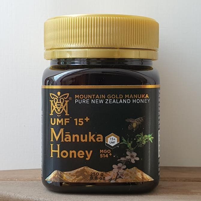 

TERMURAH MOUNTAIN GOLD MANUKA HONEY UMF 15+ 250G - MADU PREMIUM ASLI NEW ZEALAND