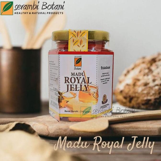 

TERMURAH MADU ROYAL JELLY SERAMBI BOTANI 240GR - MADU PREMIUM STANDAR INTERNASIONAL