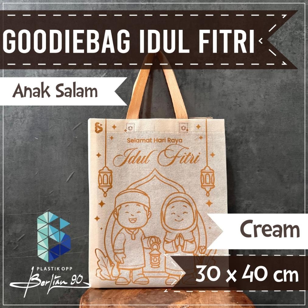 

qw-7 fb-4 ( isi 12 ) Goodie bag lebaran Idul fitri 2025 Uk 30x40x8 termurah Original Original
