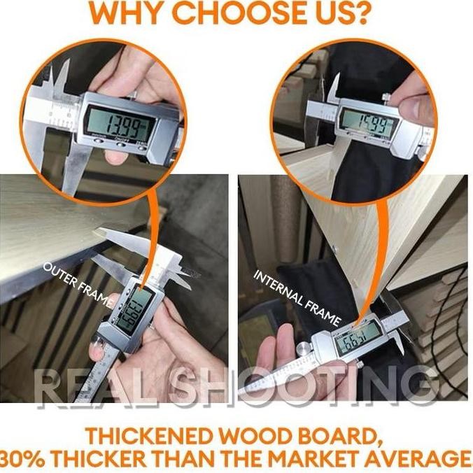 Kandang Rumah Kucing Tahan Gores / Rumah Kucing Kayu / Rumah Kucing Vila / Kandang Kucing / Kandang 