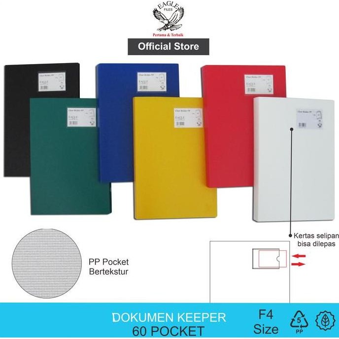 

Sale! Map Clear Holder 60 Lembar FC E323 - Document Keeper Arsip Kertas Plastik