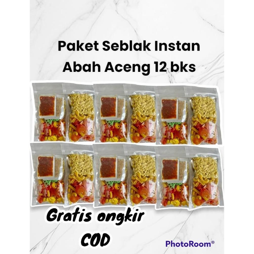 

Paket 12 Bks Seblak Instan Abah Aceng