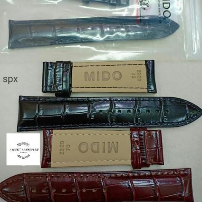 Ori - Strap Kulit Mido - Tali Jam Tangan Kulit Asli Mido Model Elegan