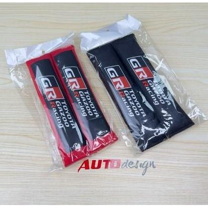 TERBARU GR SPORT SHOULDER PAD COVER SABUK MOBIL - SEAT BELT COVER UNIVERSAL