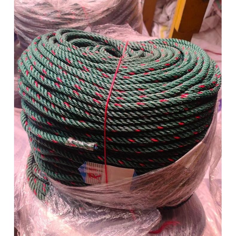 

ready Tali Tambang Plastik Rido SR 4, 5, 6, 8, 10, 12 mm +-200Meter/Roll