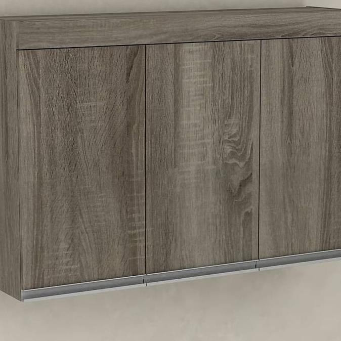 Lemari Dapur Atas / Lemari Dapur Gantung 3 Pintu Modern Minimalis