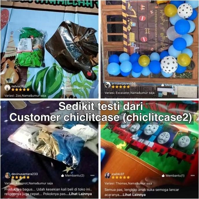 ready Paket balon backdrop ulang tahun PO pre order karakter sonic/robocar poli/mario/dinosaurus/tho