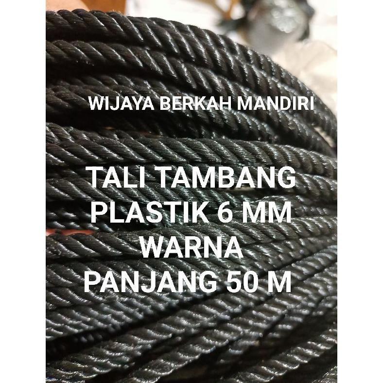 

Terlaris Tali Tambang Plastik 6 Mm Warna Hitam