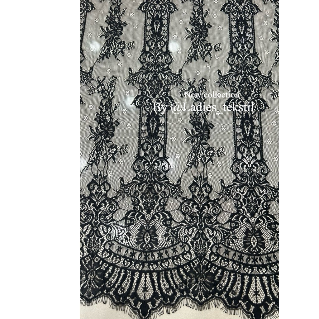 Lace Panel chantily Premium/Kain Chantily/Chantily Premium/Brukat Chantily