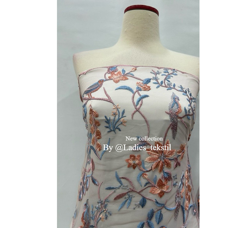 Tulle Embordir/Brokat Tulle Bordier