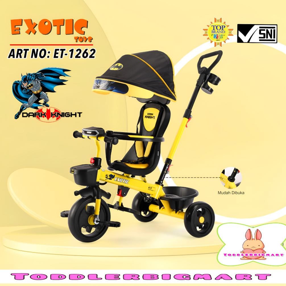 Terlaris Sepeda Anak Roda Tiga 3 Tricycle Exotic Et 1262 , Et 1263 , Et 1268 , Et 1267 , Et 1269 , E