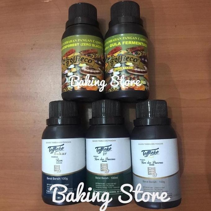 

LM Toffieco Pasta Rhum Bakar / Zero Bakar / Black Forest / Semprot / dll