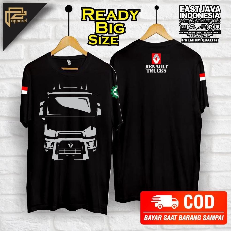 Promo Baju Renault Truck Big Size Jumbo