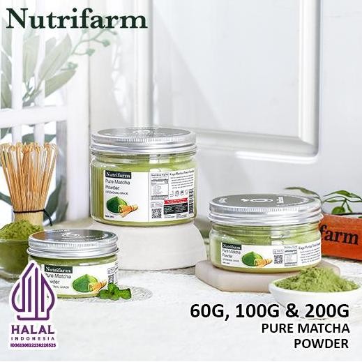 

Terlaris Nutrifarm Pure Matcha Powder Ceremonial Grade / Bubuk Matcha Murni Ready Stok
