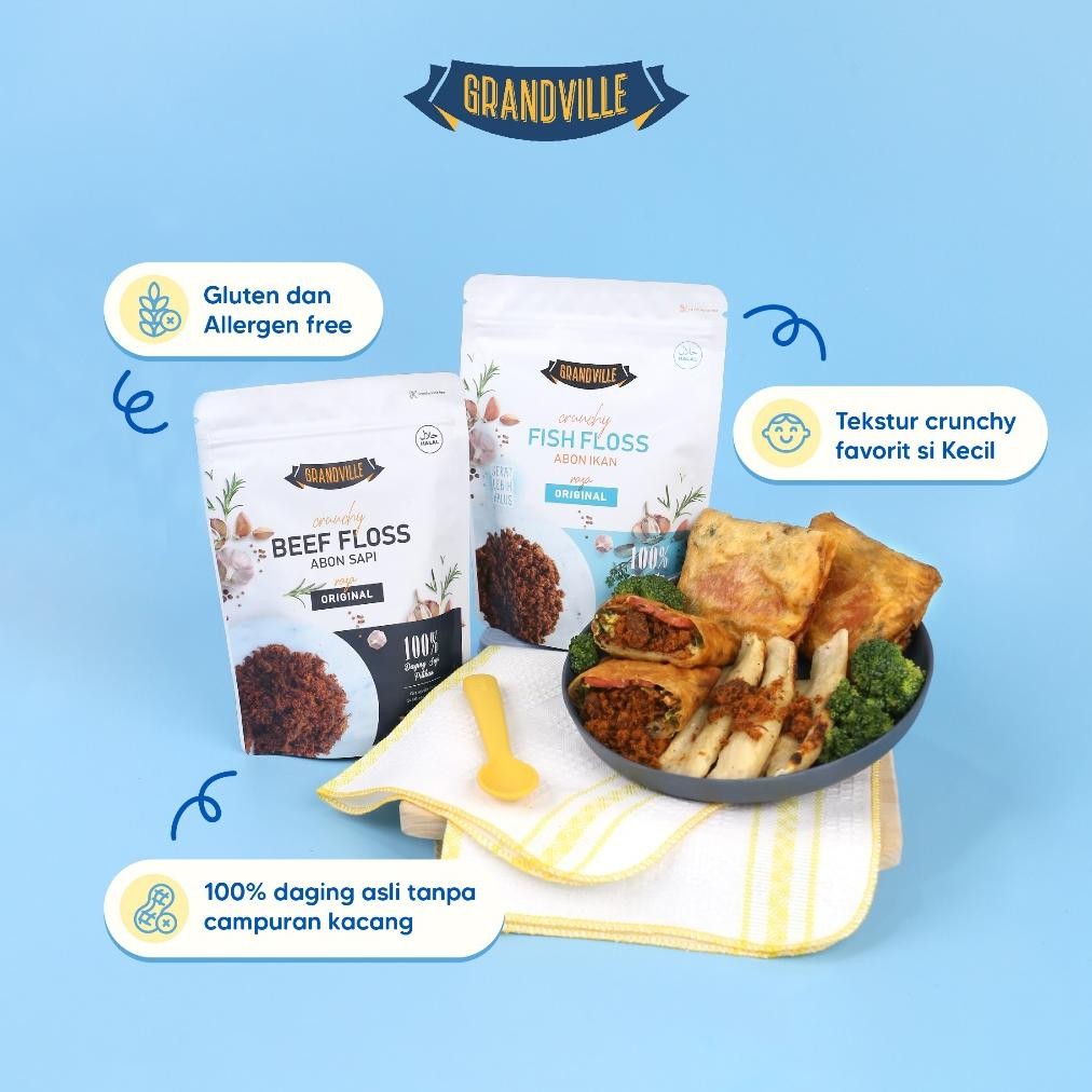 

Bisa Cod Grandville Abon Sapi Ayam Ikan Crunchy Original Anak No Msg Halal Mpasi Penambah Nafsu Makan Penambah Berat Badan Bb Booster Mpasi Bayi Anti Gtm Aza-125