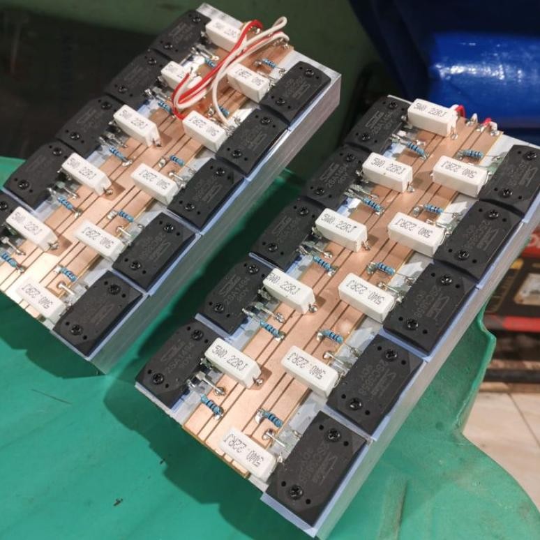 paket hemat beli 1 dapat 2 pasang final 5 set transistor SANKEN tinggal pasang driver socl 506/504 D