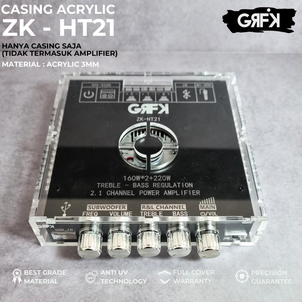 Casing Akrilik ZK-HT21 / Box Akrilik ZKHT21 / Acrylic Box ZK-HT21 DiM