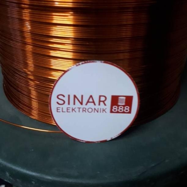 Kawat tembaga email eropa ukuran 0.30 0.40 0.45 0.50 sampai 1.00mm berat 500 gram DiM